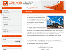 Tablet Screenshot of gummergroup.com